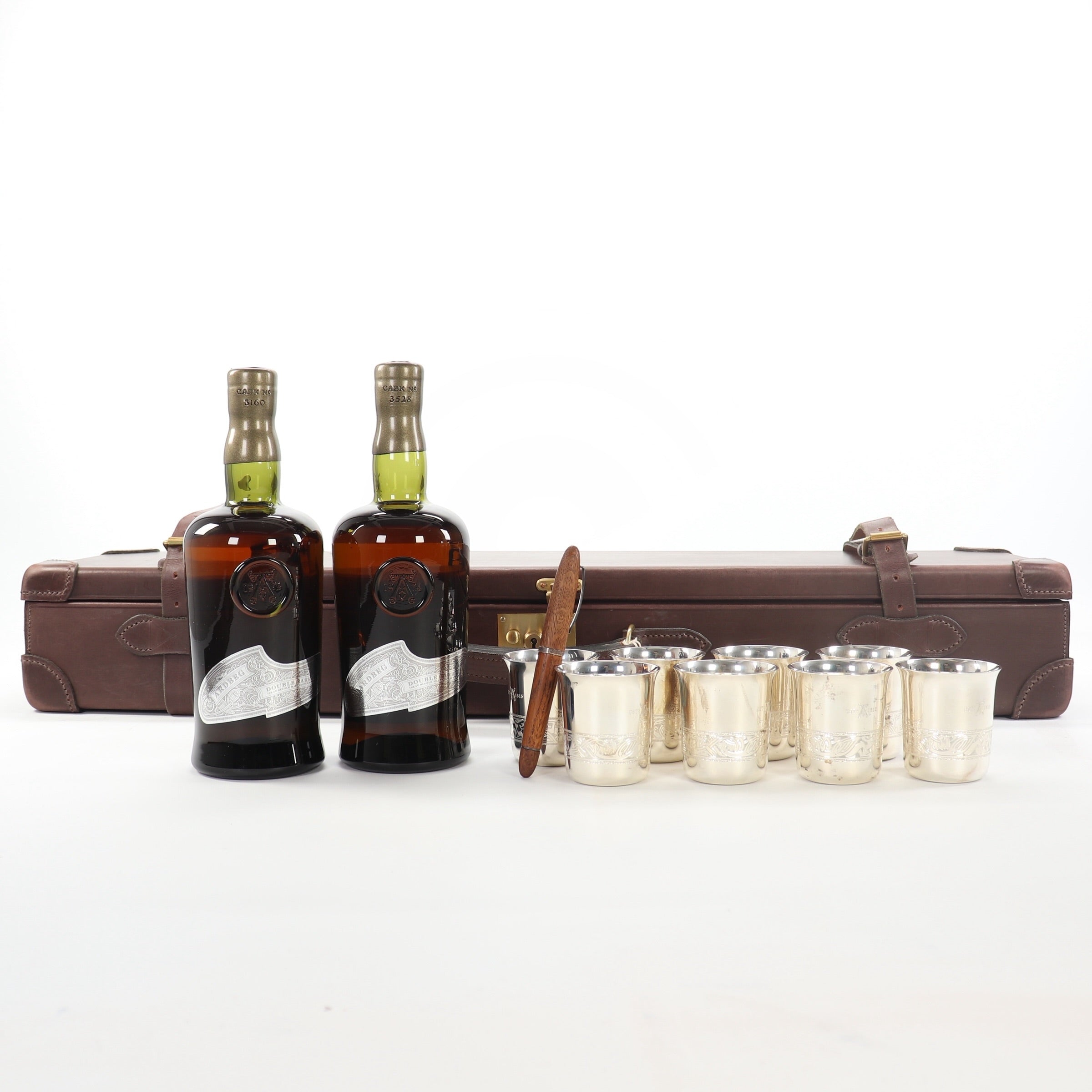 Ardbeg 1974 Double Barrel | Single Casks #3160 & #3528 | 2 x 70cl | Purdey & Sons Gun Case | 250 Sets