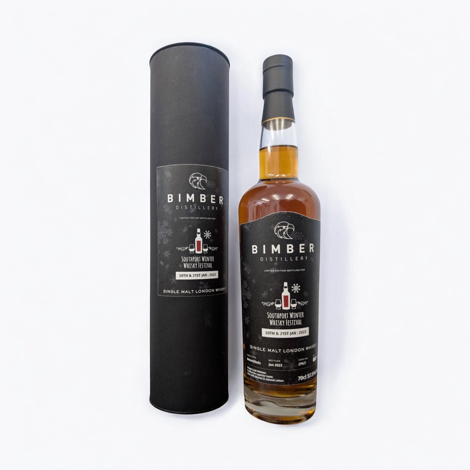 Bimber 2023 Southport Whisky Festival Special Amontillado Cask Bottle No. 39 of 114