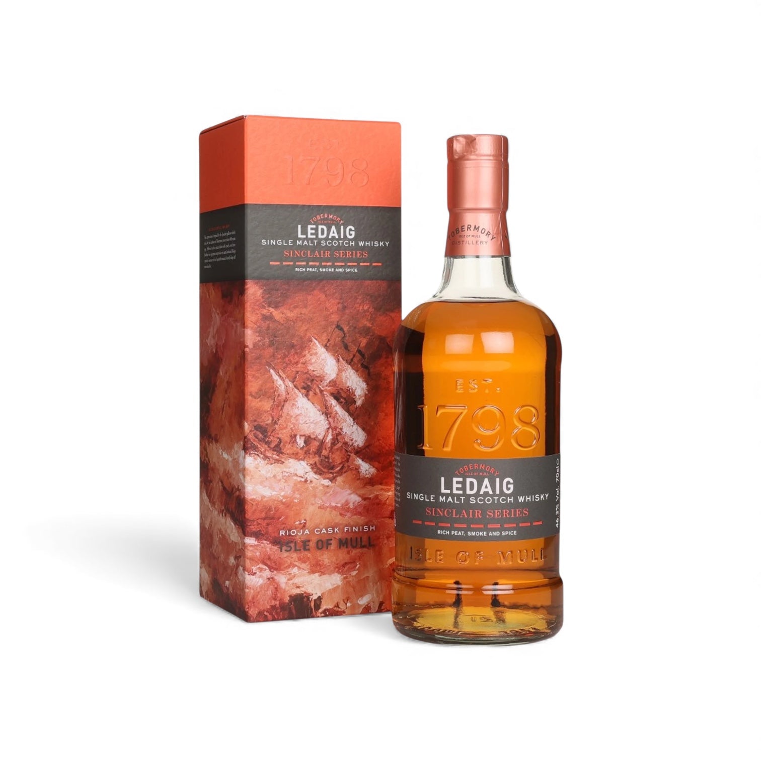 Ledaig Rioja Cask Finish - Sinclair Series 46.3%