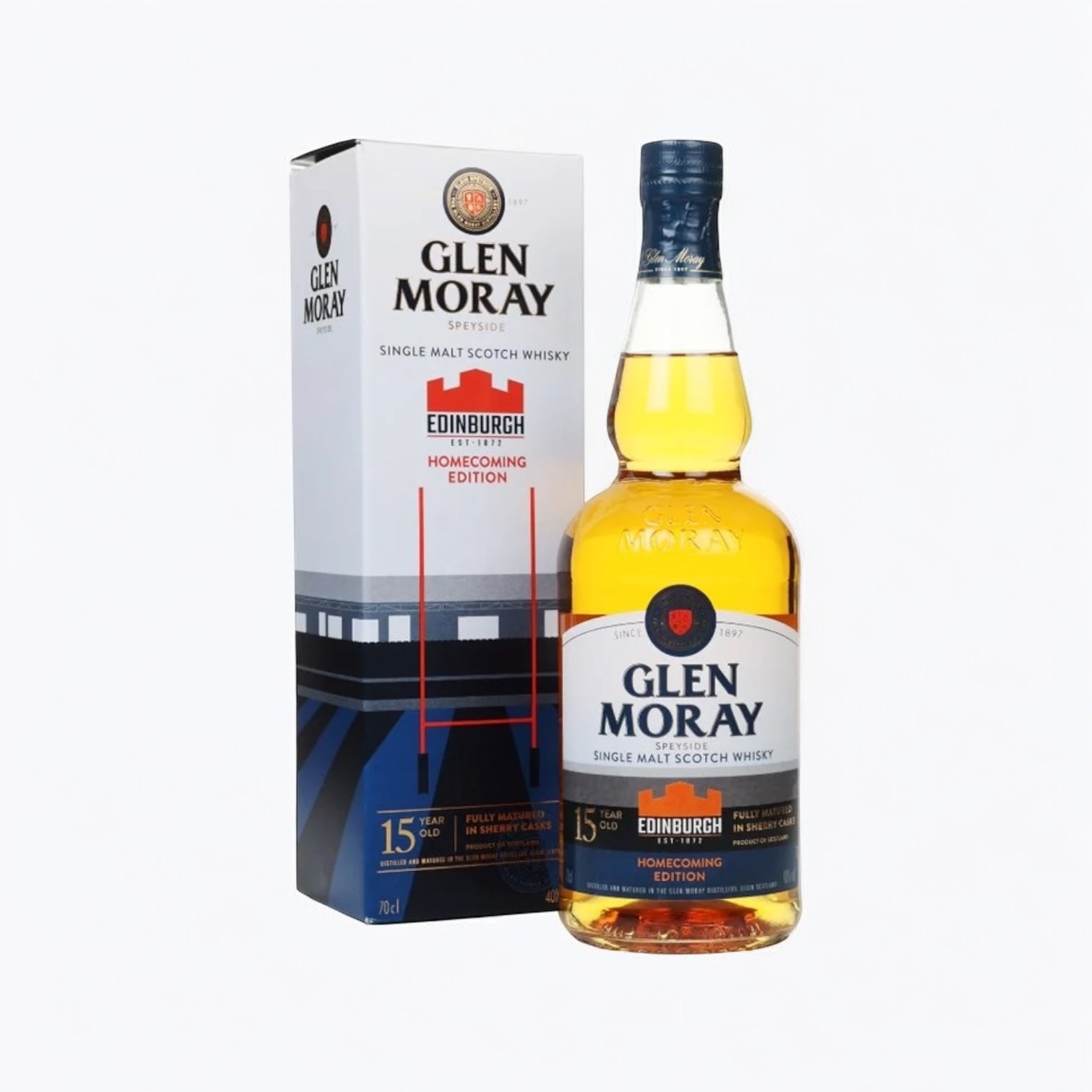 Glen Moray 15 Year Old - Edinburgh Homecoming Edition