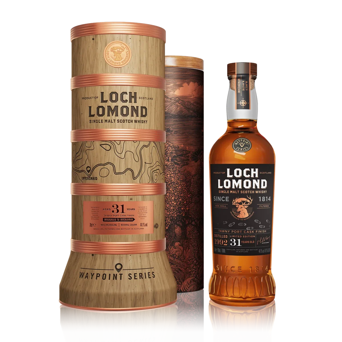 Loch Lomond Waypoint Series Inversnaid to Inverarnan 31 Year Old | 44.1% | 70cl | Double Gold SFWSC 2026