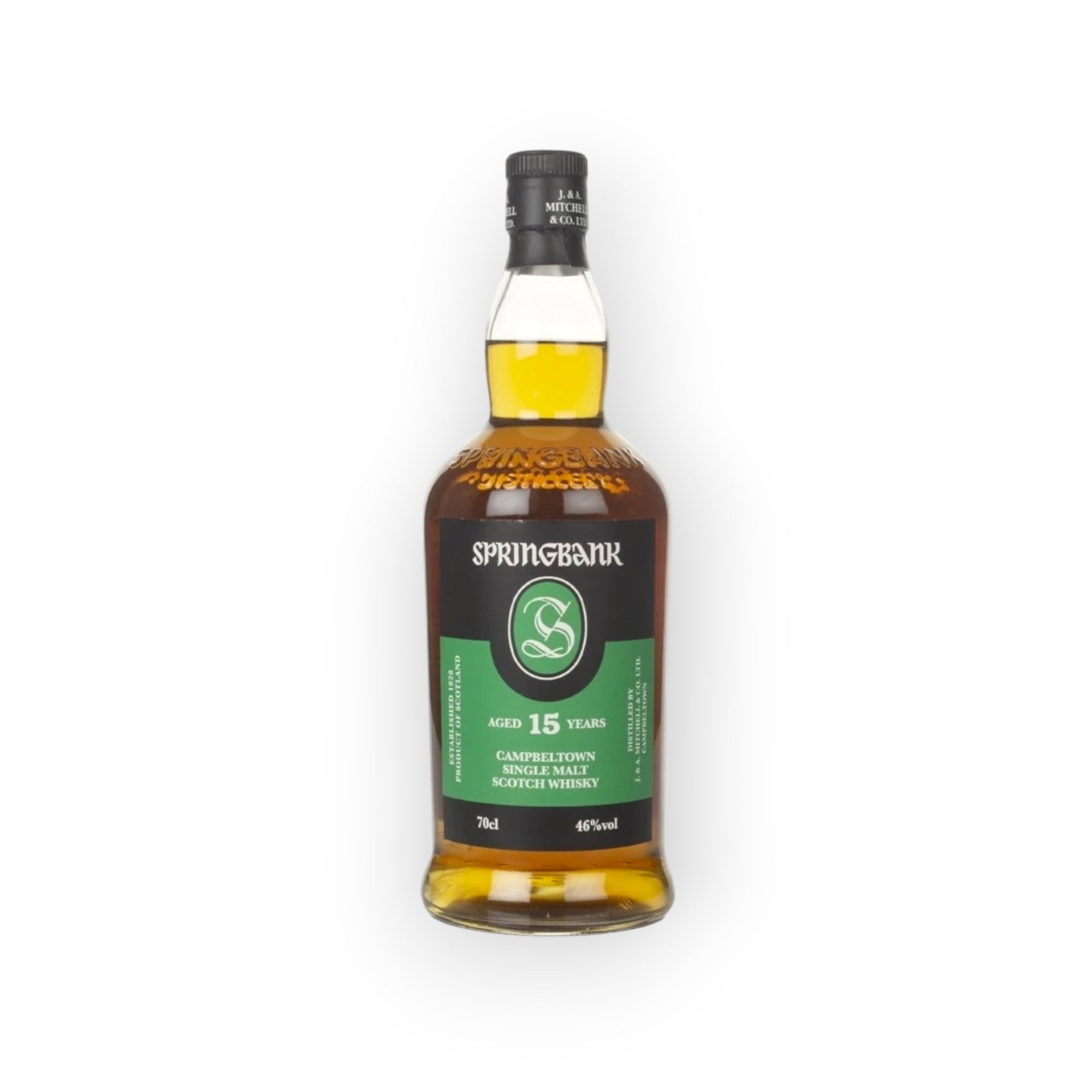 Springbank 15 Year Old | 46% | 70cl | Campbeltown Single Malt Scotch Whisky