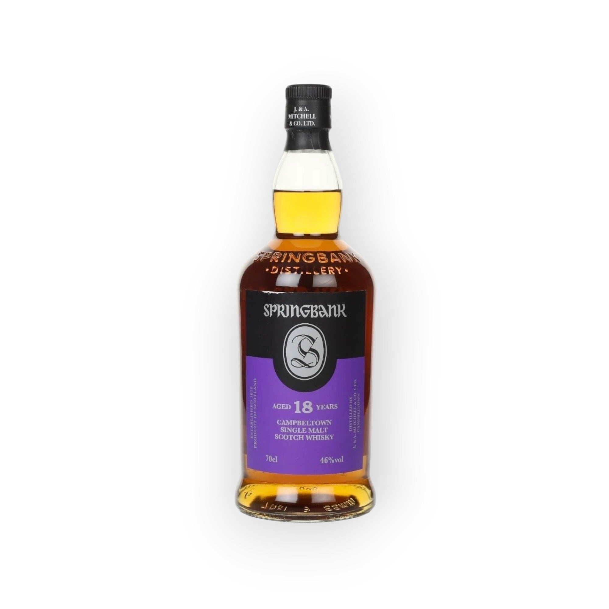 Springbank 18 Year Old | 46% | 70cl | Campbeltown Single Malt Scotch Whisky