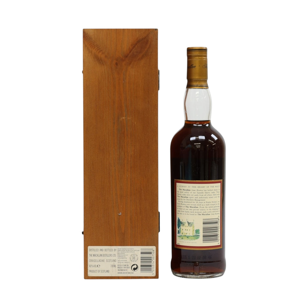 Macallan Gran Reserva 18 Year Old 1979