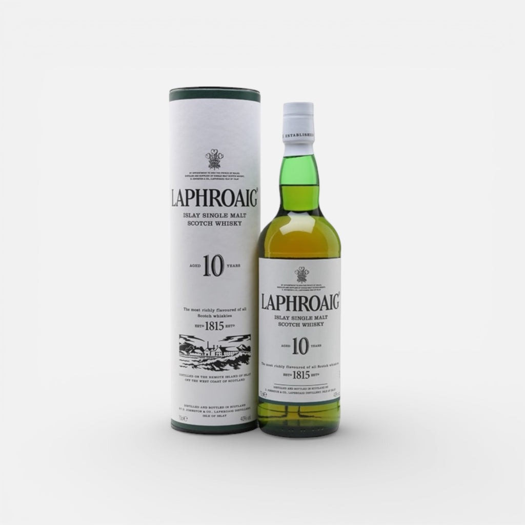 Laphroaig 10 Year Old + Free Laphroaig Hat