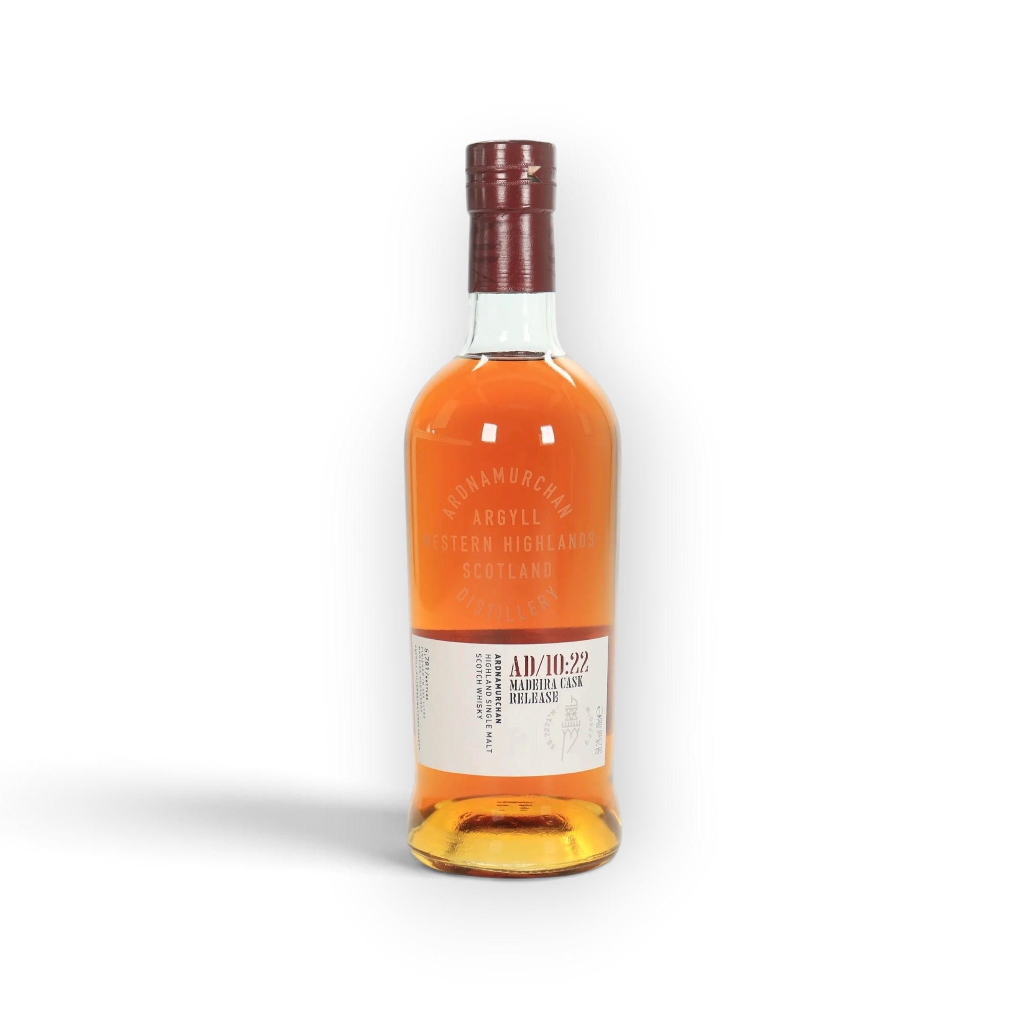 Ardnamurchan AD/10.22 Madeira Cask Release | 58.2% | 70cl | 5,781 Bottles | Highland Single Malt