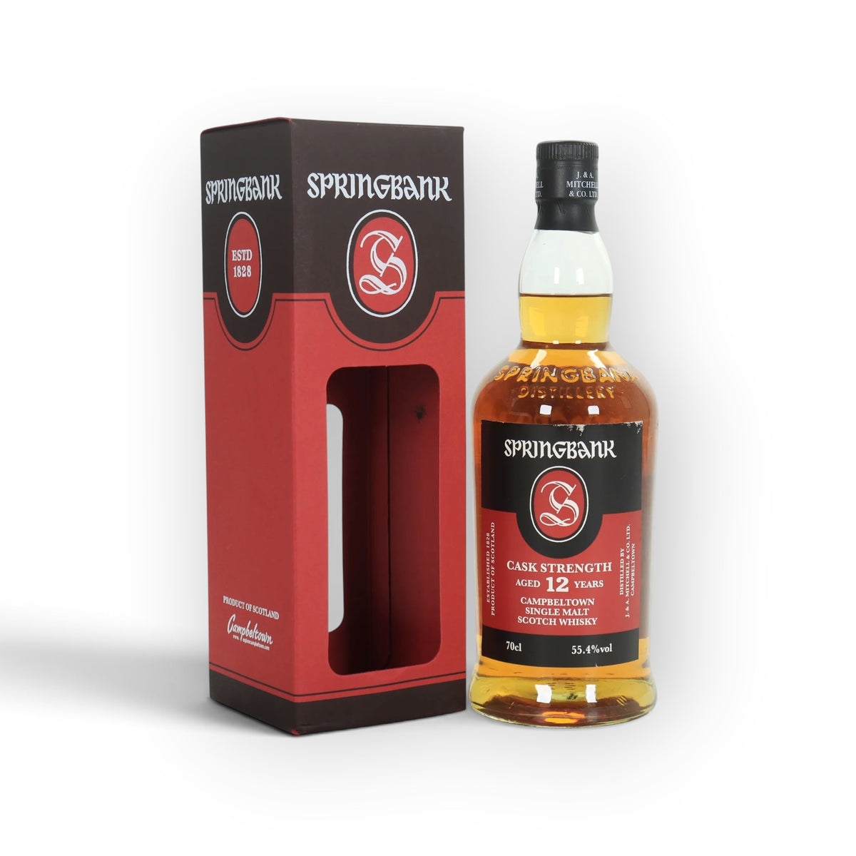 Springbank 12 Year Old Cask Strength | 55.4% | 70cl | Campbeltown Single Malt