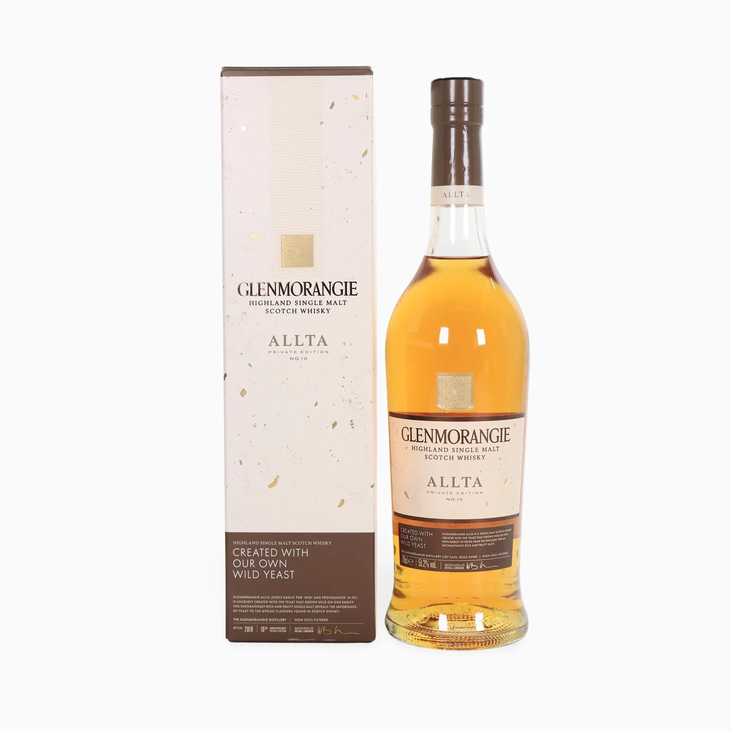 Glenmorangie Allta Private Edition No. 10 | Wild Yeast | 51.2% | 70cl | Highland Single Malt