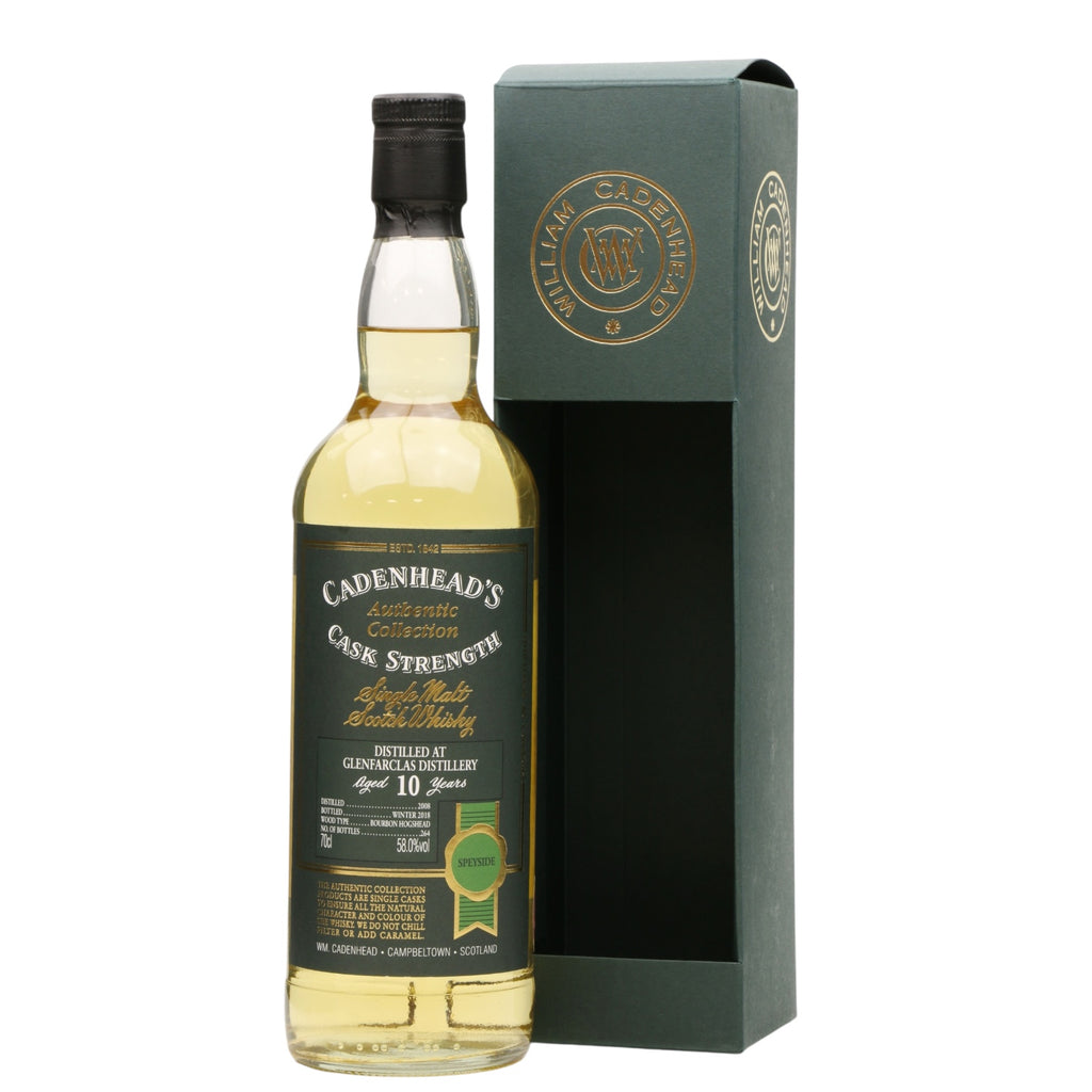 Glenfarclas 10 Year Old Cadenhead Authentic Collection