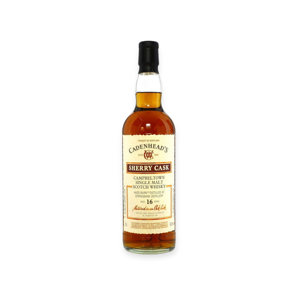 Hazelburn 2005 16 Year Old Cadenhead's Sherry Cask Matured