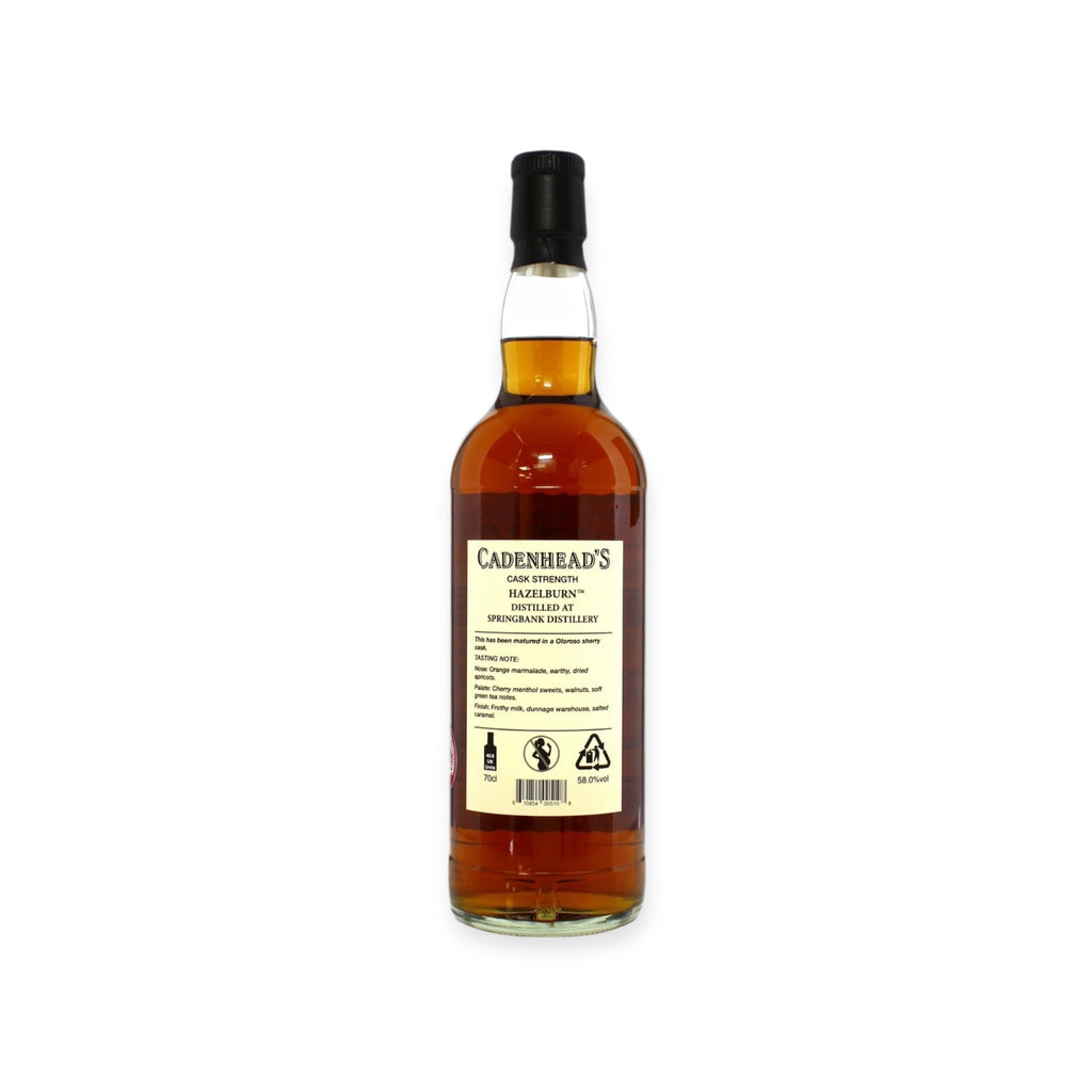 Hazelburn 2005 16 Year Old Cadenhead's Sherry Cask Matured