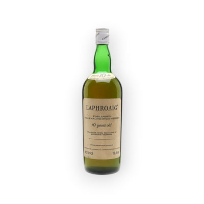 Laphroaig 10 Year Old 1980s Unblended | 43% | 100cl (1 Litre) | Islay Single Malt