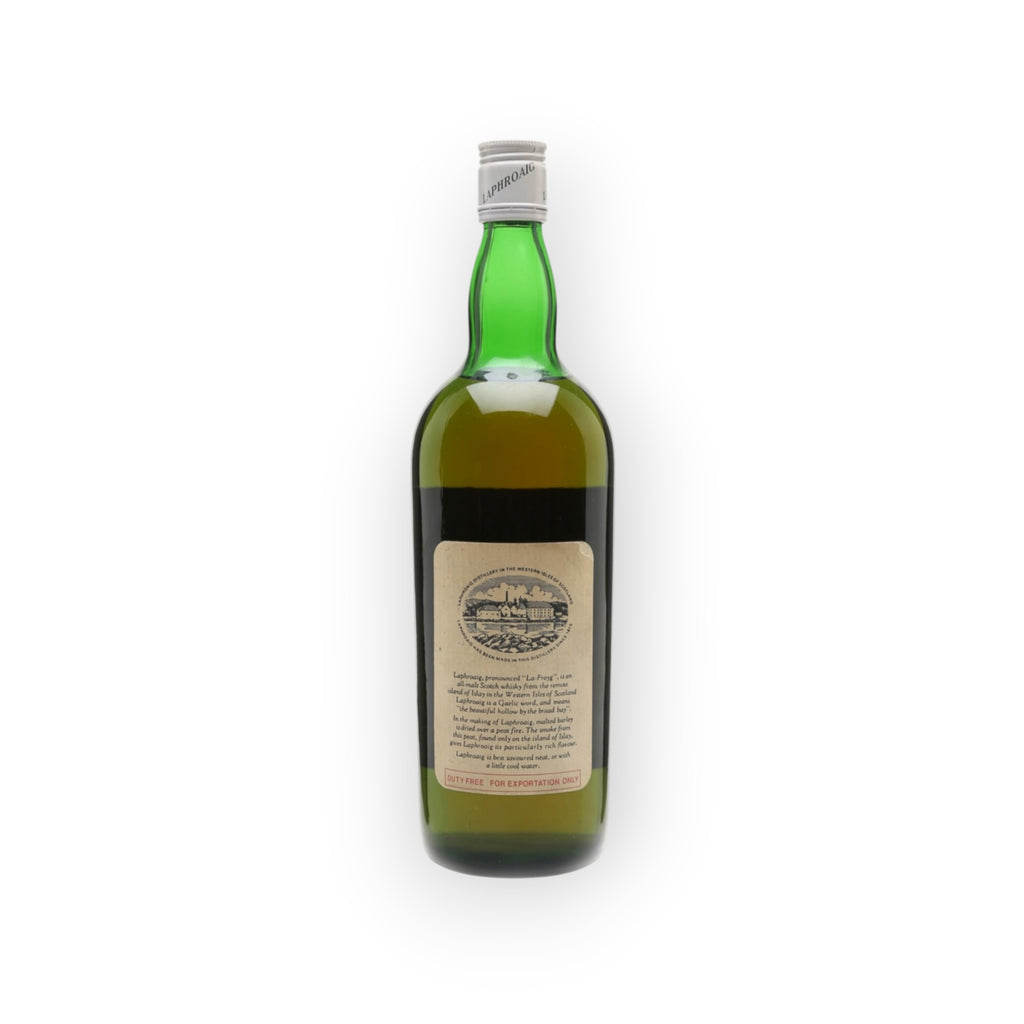 Laphroaig 10 Year Old 1980s Unblended | 43% | 100cl (1 Litre) | Islay Single Malt