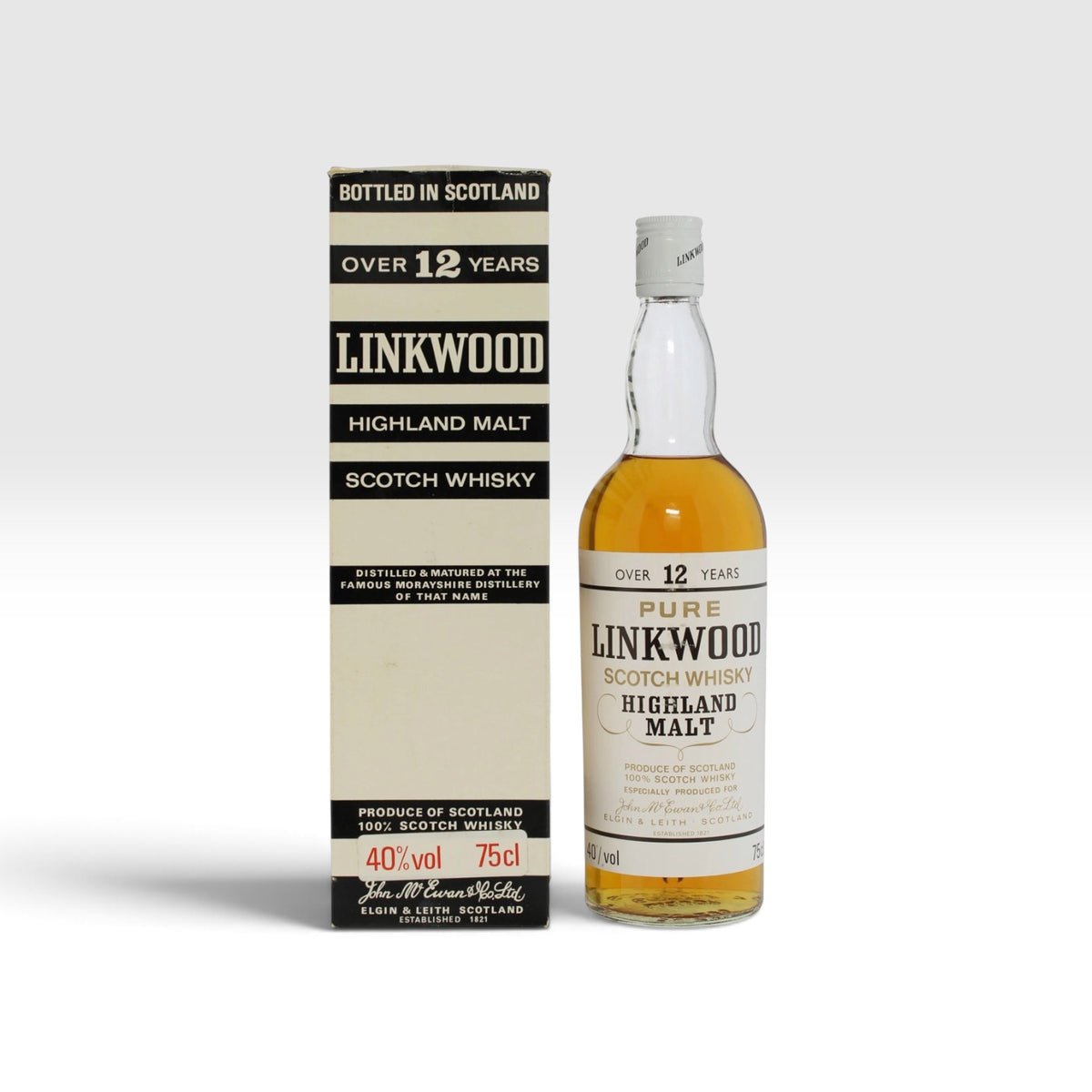 Linkwood 12 Year Old | 1980s DCL Bottling | 40% | 75cl | Speyside Single Malt