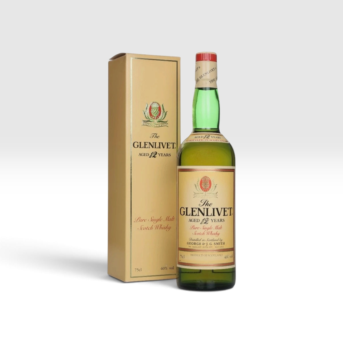 The Glenlivet 12 Year Old | 1980s Bottling | 75cl | Speyside Single Malt | Unblended All Malt