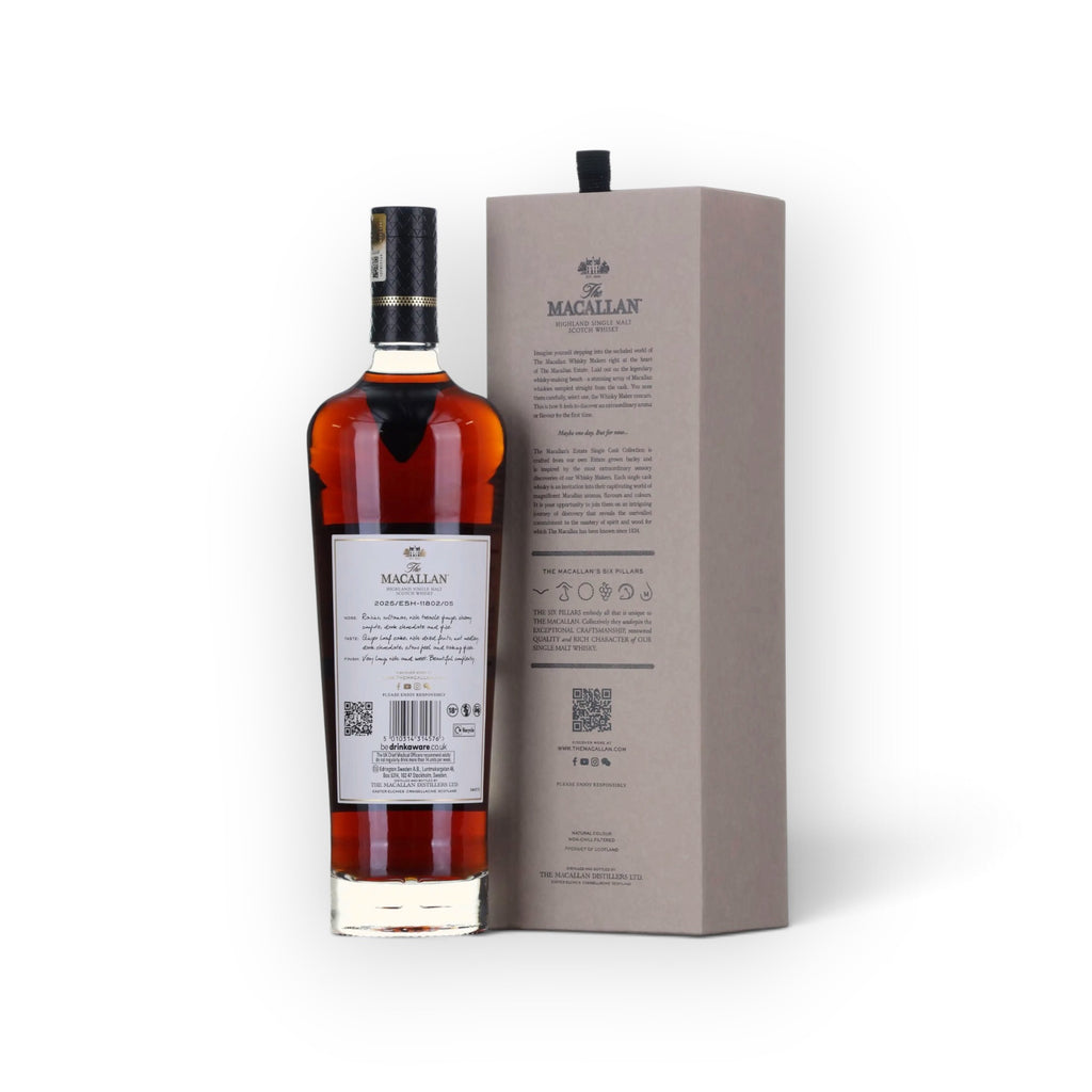The Macallan 20 Year Old 2005 Estate Single Cask #11802/05 | Release 2025 Cask 01 | 57.1% | 70cl | 267 Bottles | Speyside