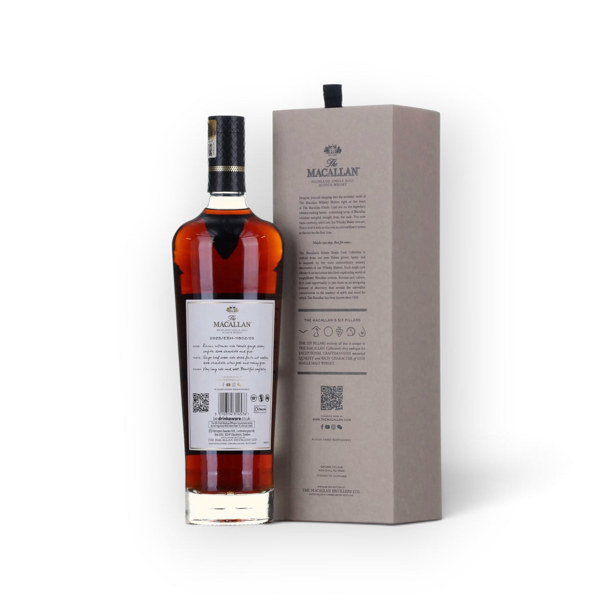 The Macallan 20 Year Old 2005 Estate Single Cask #11802/05 | Release 2025 Cask 01 | 57.1% | 70cl | 267 Bottles | Speyside