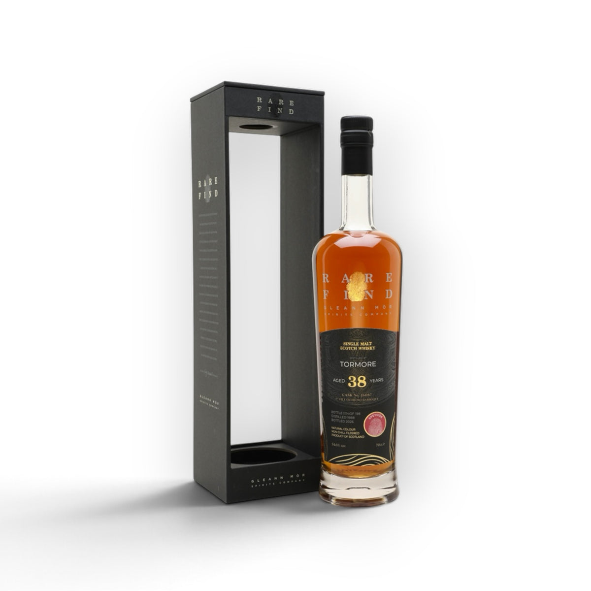 Tormore 1988 38 Year Old | Rare Find The Long Game | 1st Fill Oloroso Barrique 26087 | 54.6% | 70cl | 198 Bottles | Speyside