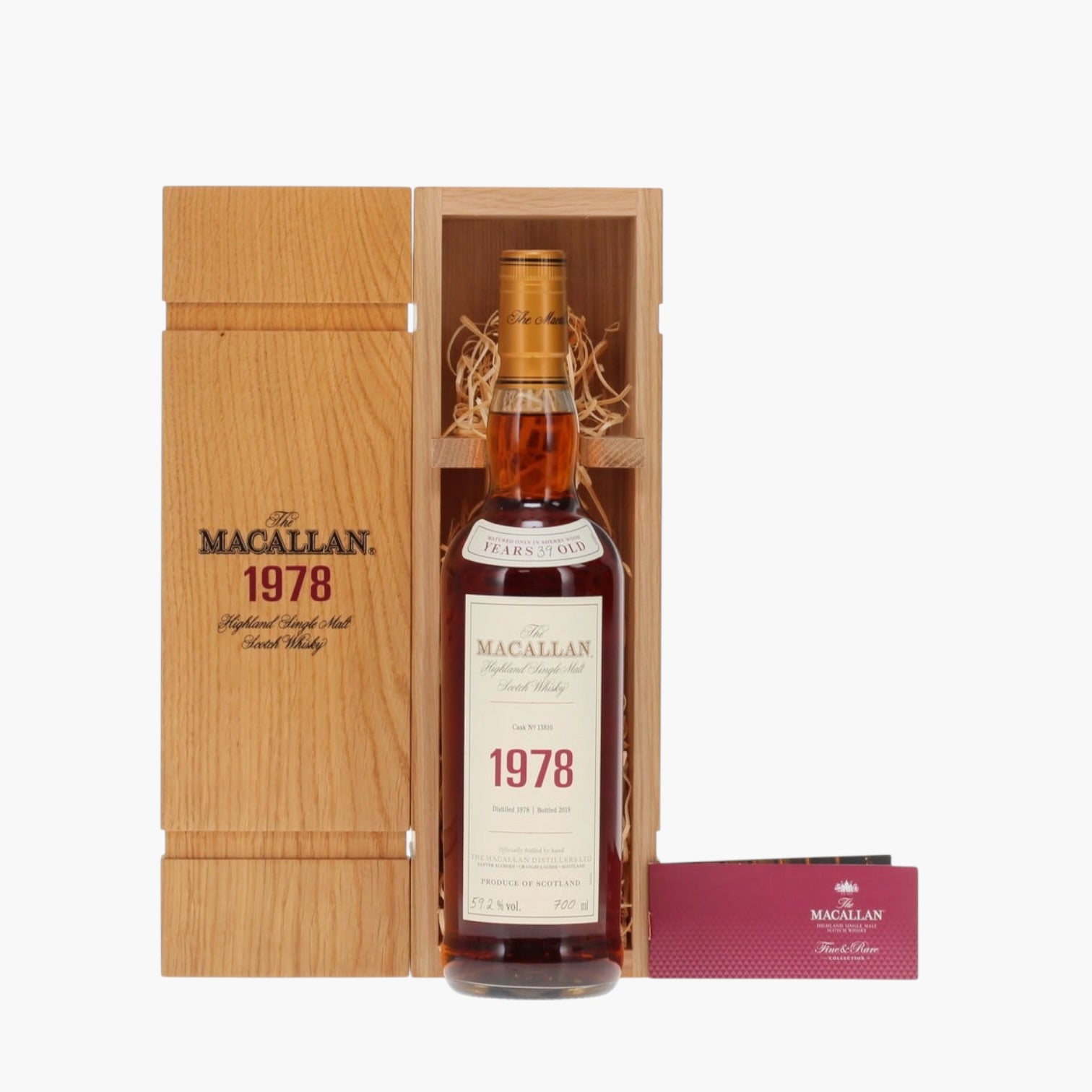 The Macallan Fine & Rare 39 Year Old 1978 | Cask #13810 | 59.2% | 70cl