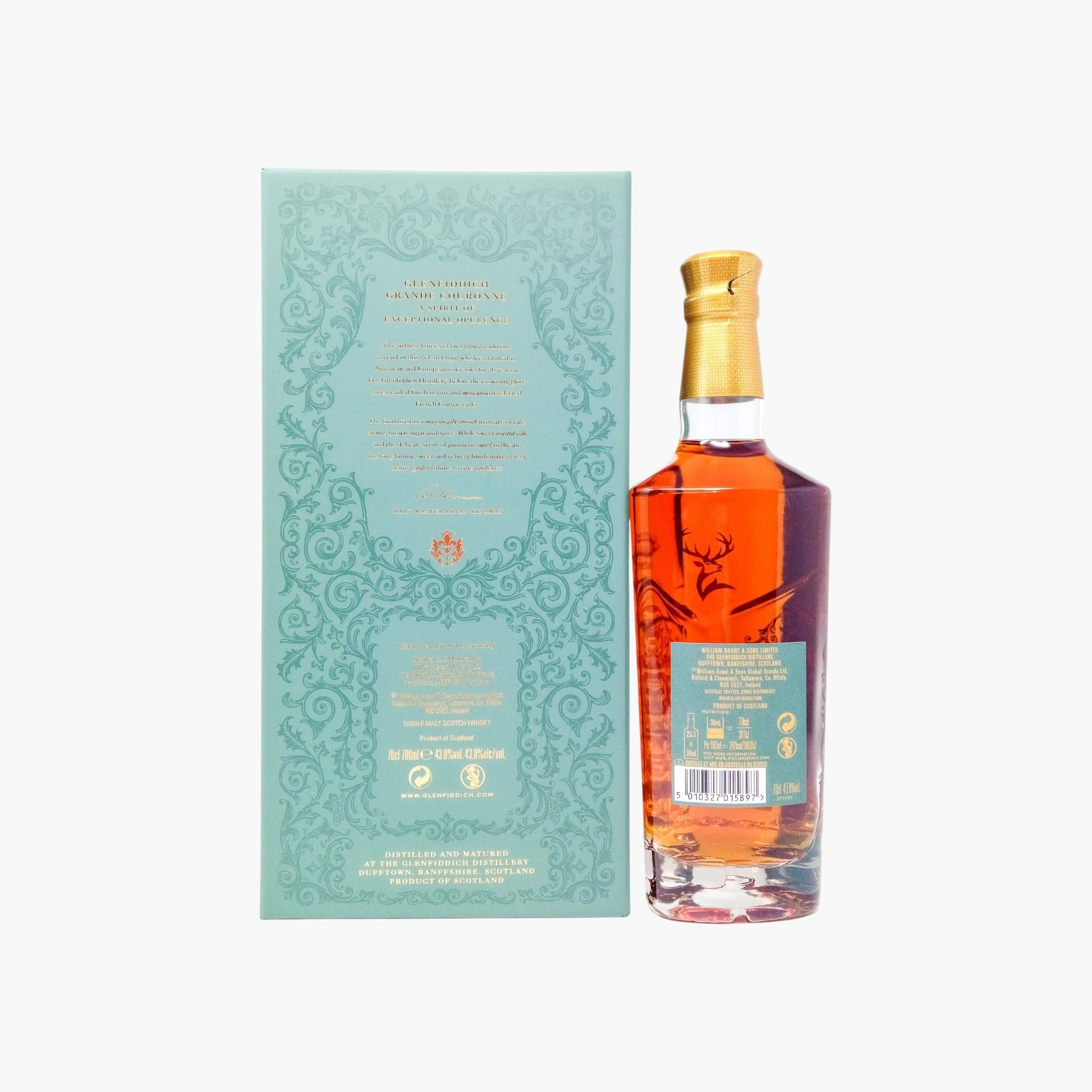 Glenfiddich Grande Couronne 26 Year Old | 43.8% | 70cl | Cognac Cask Finish | Limited Edition