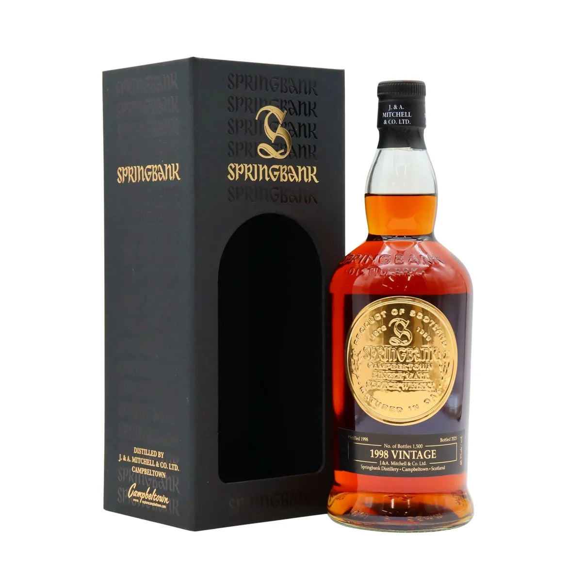 Springbank 1998 Vintage 2025 Release | 26 Year Old | 48.3% | 70cl | 1,500 Bottles | Oloroso Sherry Casks
