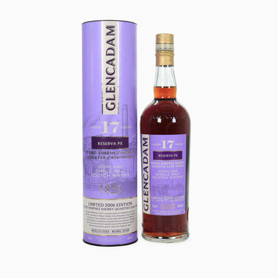 Glencadam 17 Year Old Reserva PX 2006 | PX Sherry Quarter Cask Finish | 46% | 70cl | 4,188 Bottles