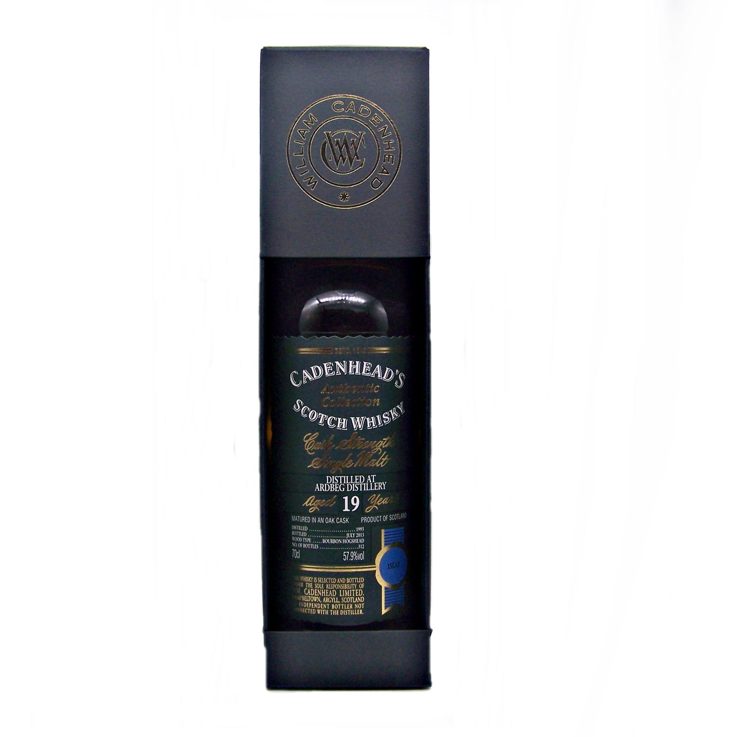 Ardbeg 19 Year Old 1993 Cadenhead's Authentic Collection