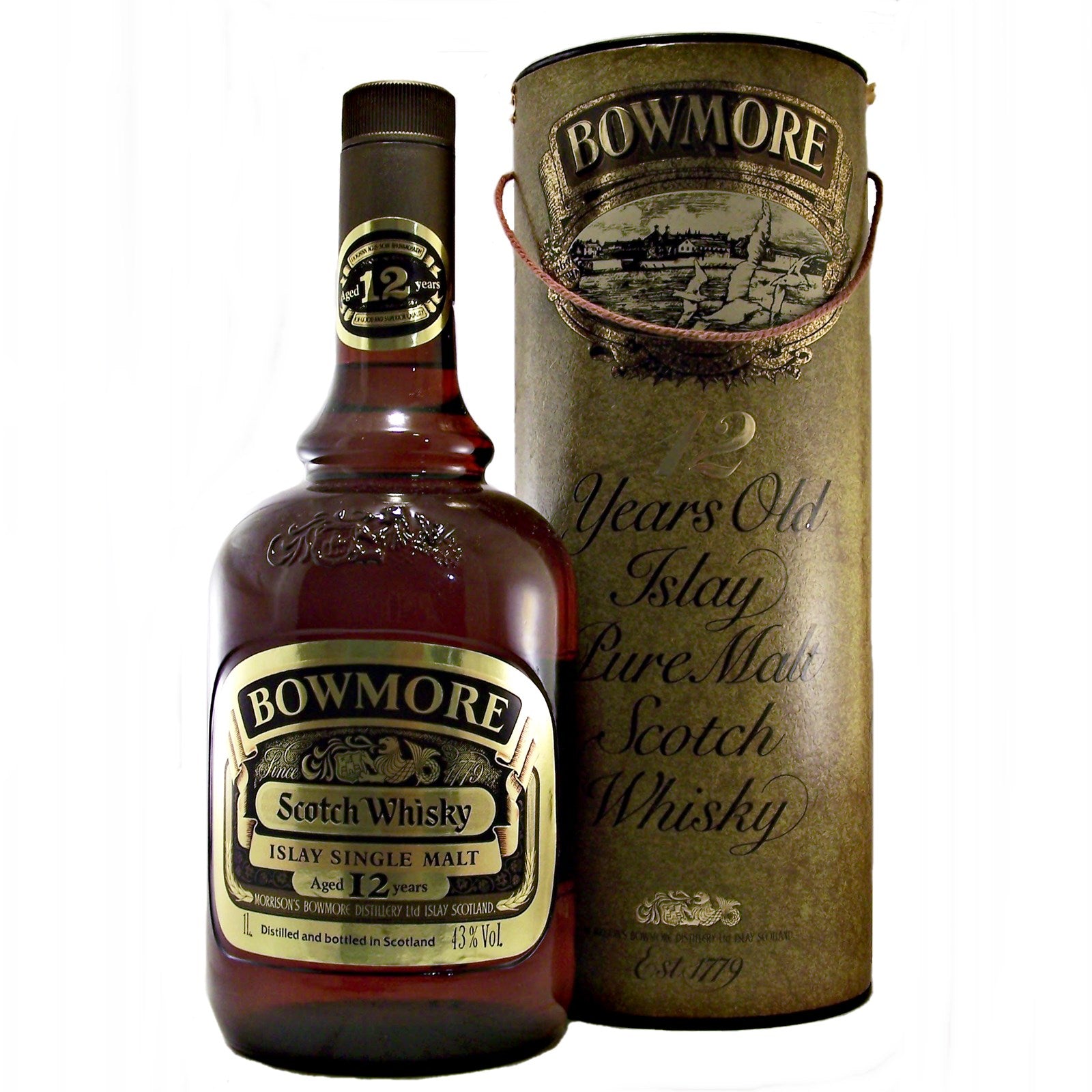 Bowmore 12 1980's UK Export