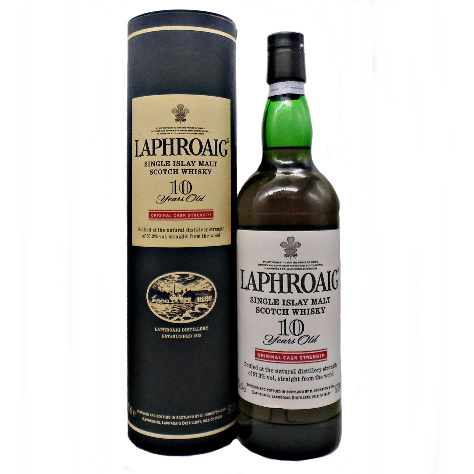 Laphroaig Original Cask Strength 10 Year Old 2004
