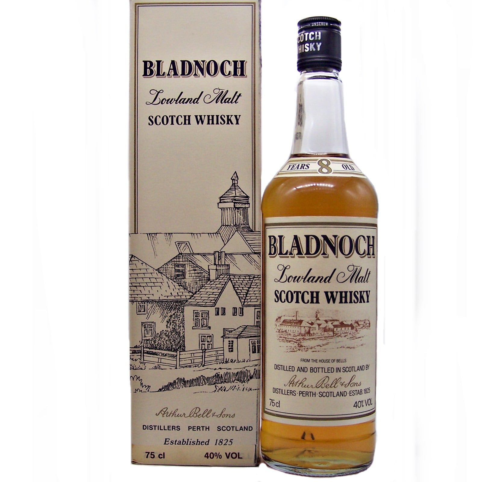 Bladnoch 1970s Arthur Bells and Sons 8 Year Old