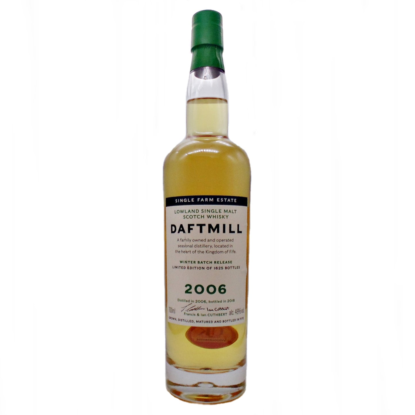 Daftmill Winter 2006 in 2018 Marked Label