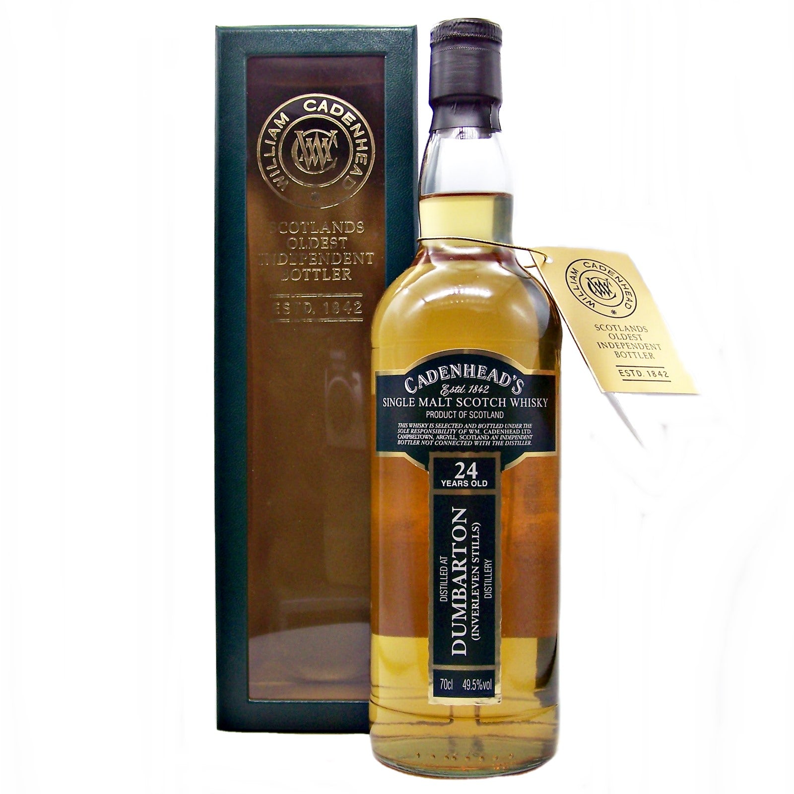 Dumbarton 24 Year Old Cadenhead