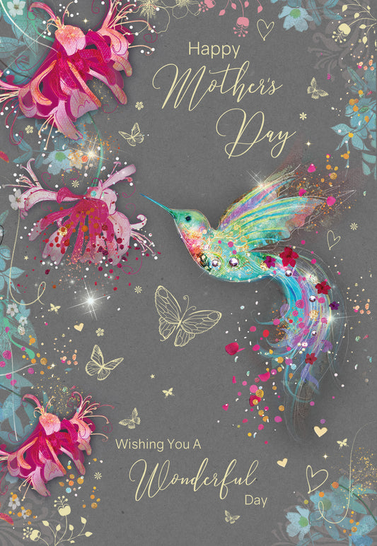 Pink Flower Mother's Day Card