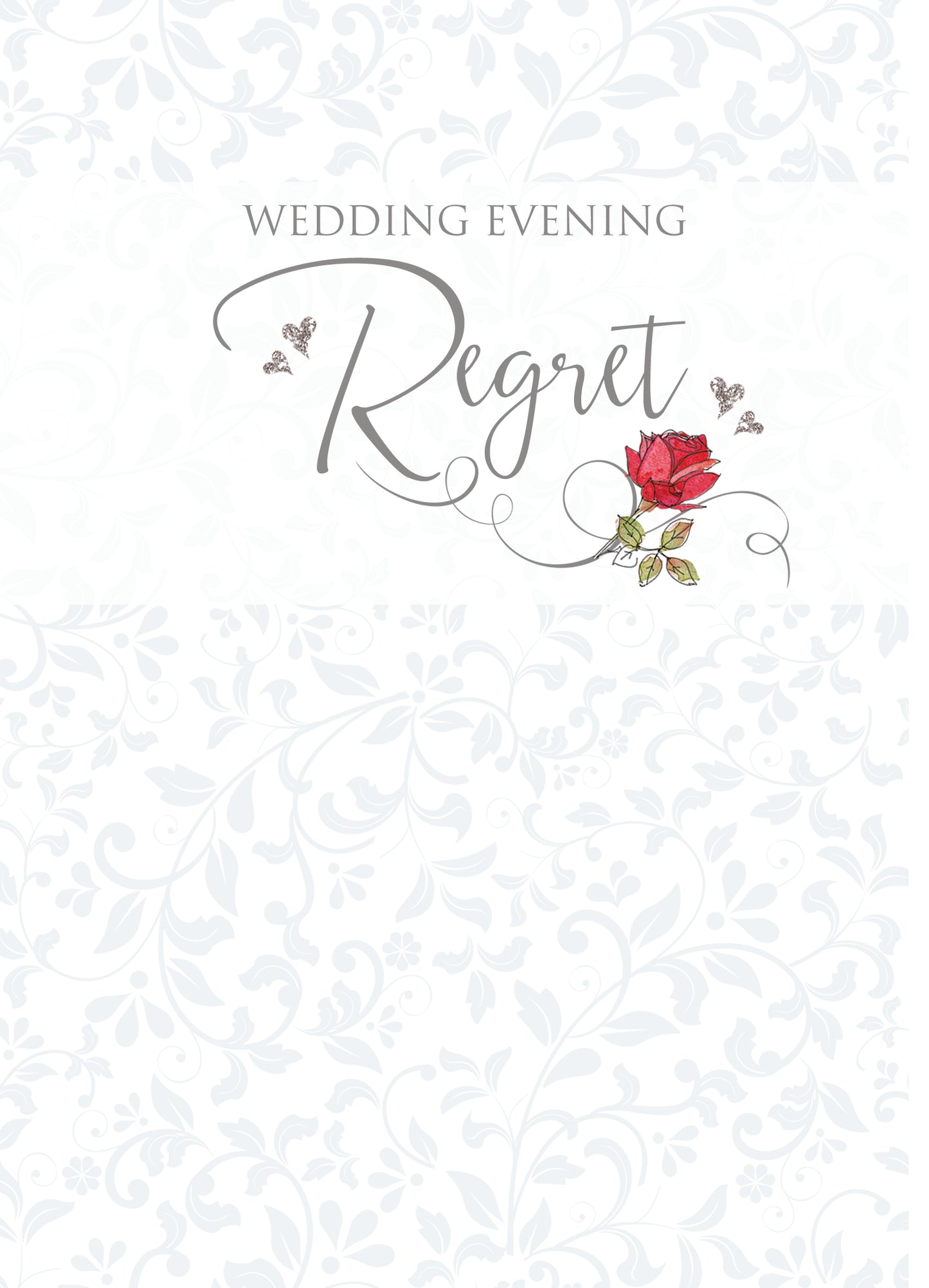 Wedding Grey Regret Card