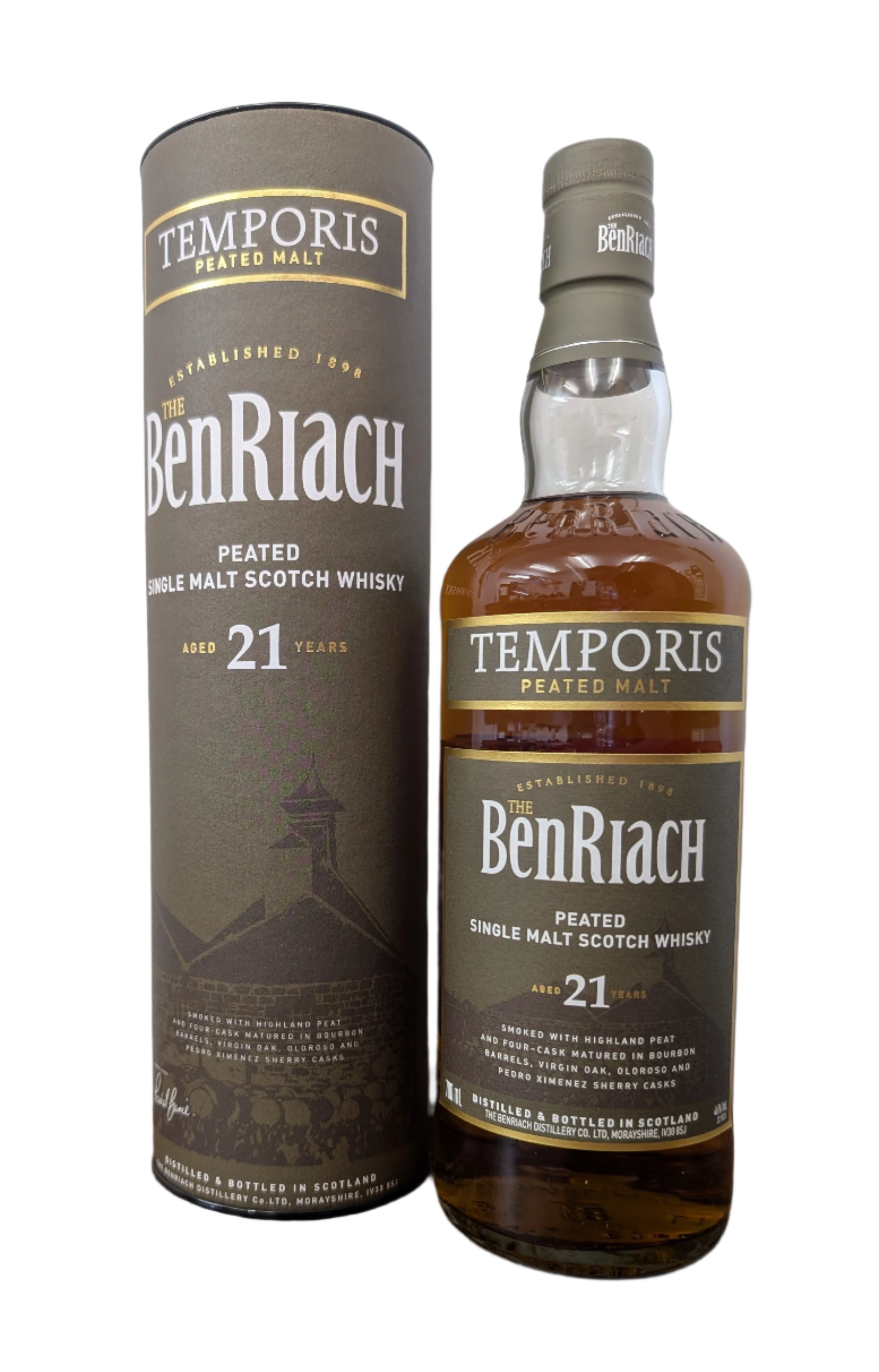 BenRiach Temporis 21 Year Old Peated