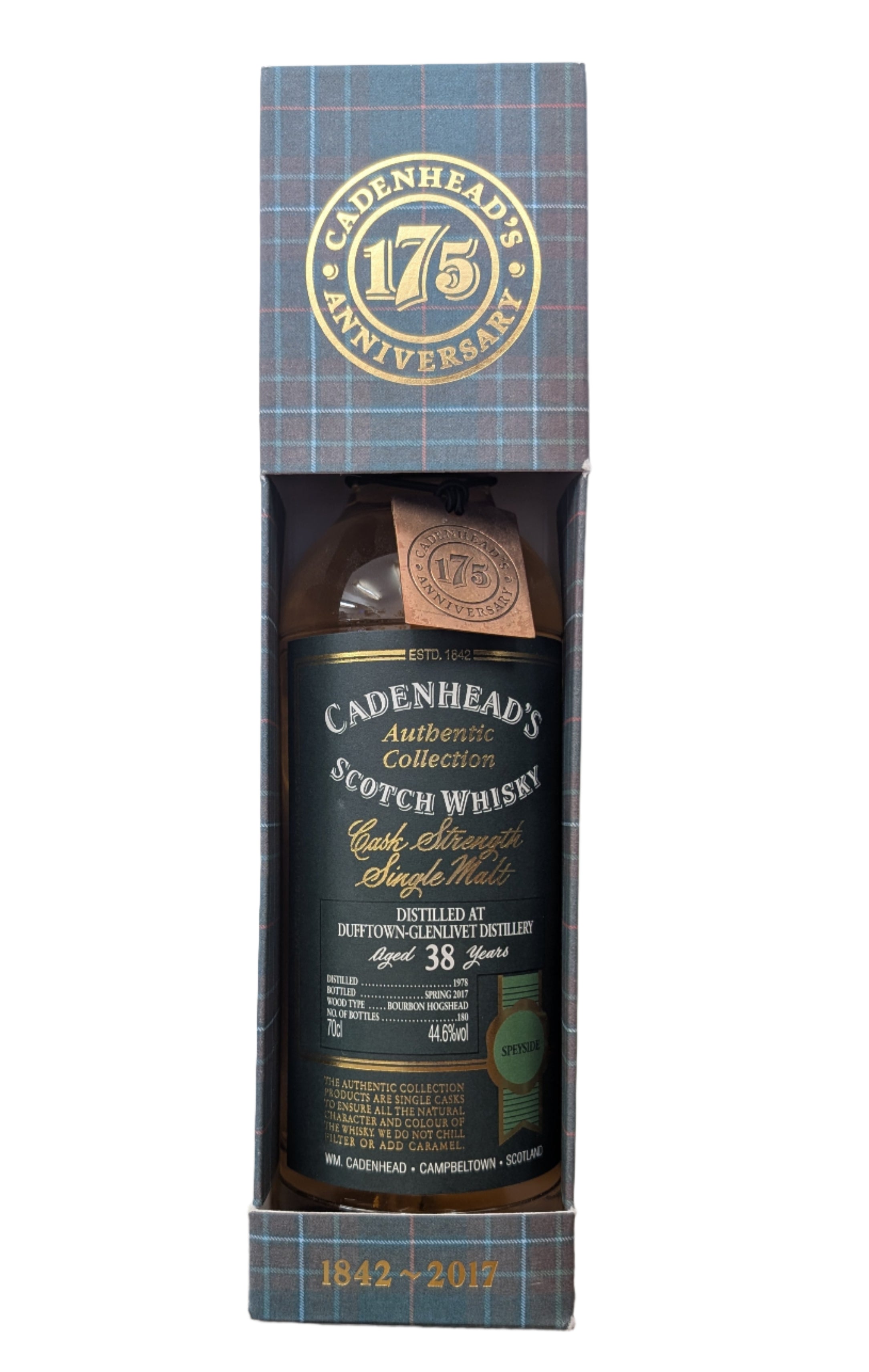 Cadenhead Dufftown-Glenlivet 38 Year Old