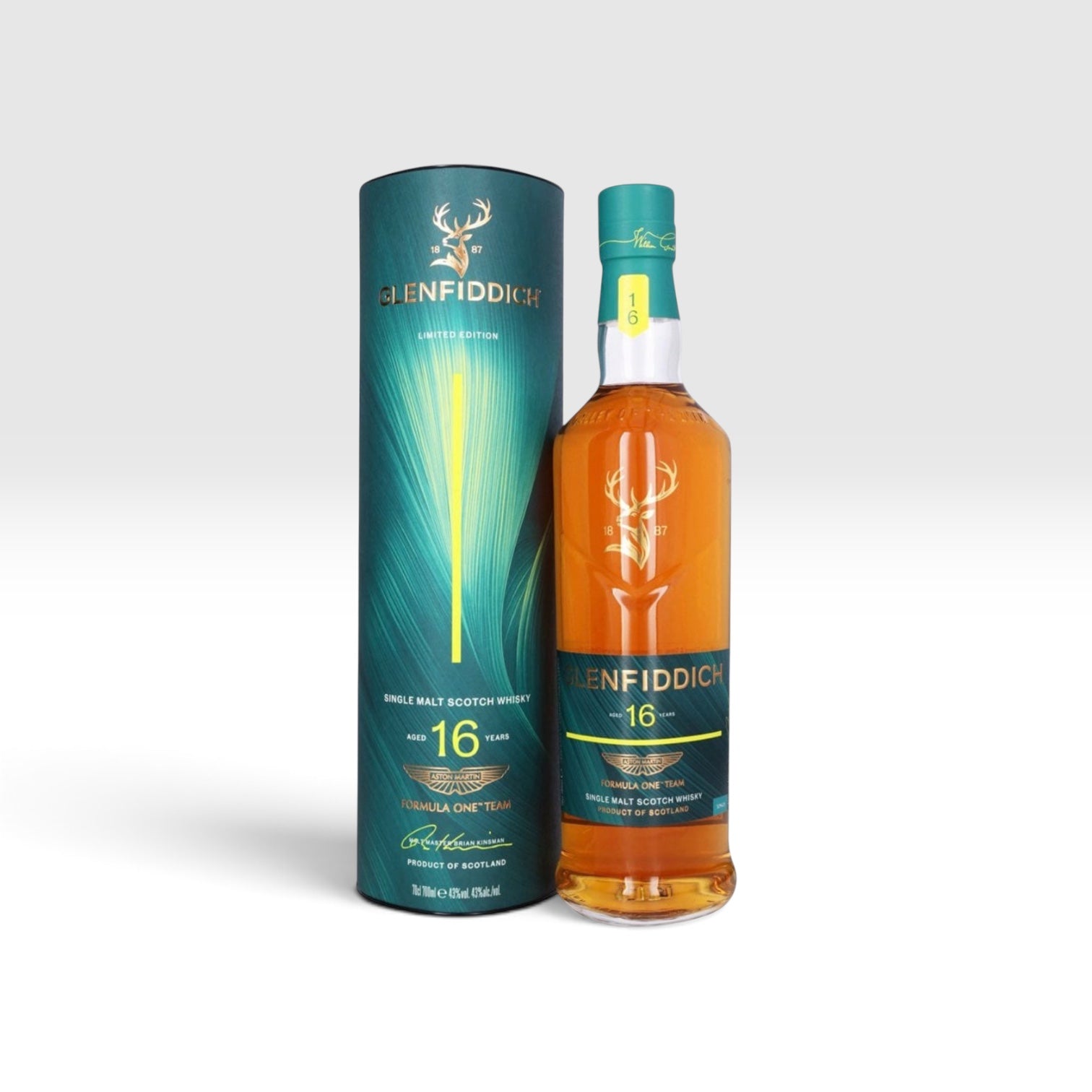 Glenfiddich 16 Year Old Aston Martin Formula One Team 2nd Release | 43% | 70cl | Limited Edition