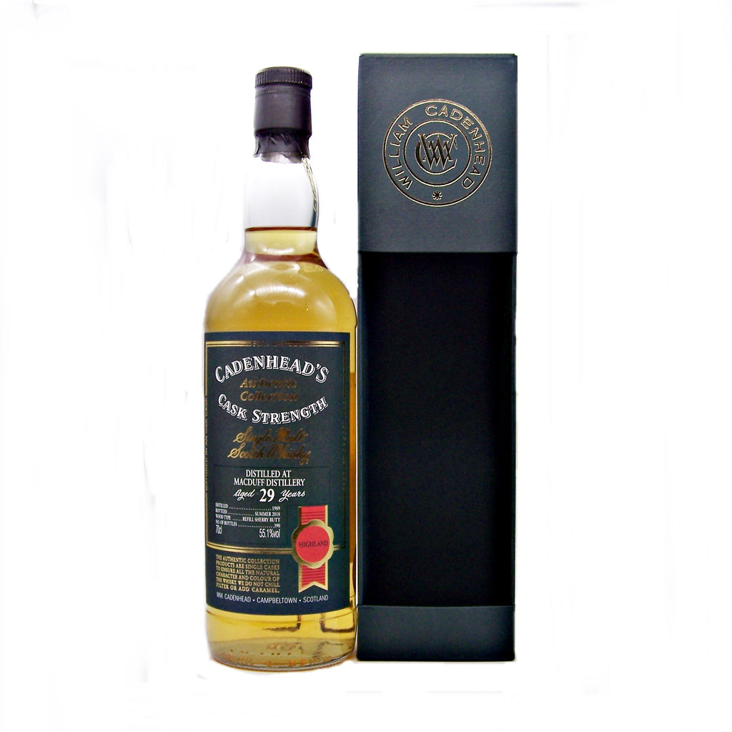 Macduff 29 Year Old Cadenhead's Authentic Collection