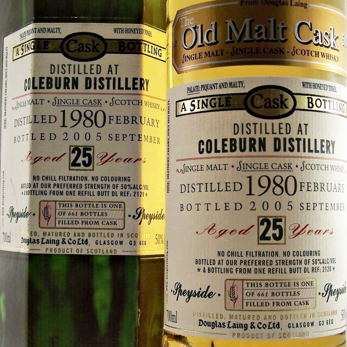 Coleburn 25 Year Old - Old Malt Cask