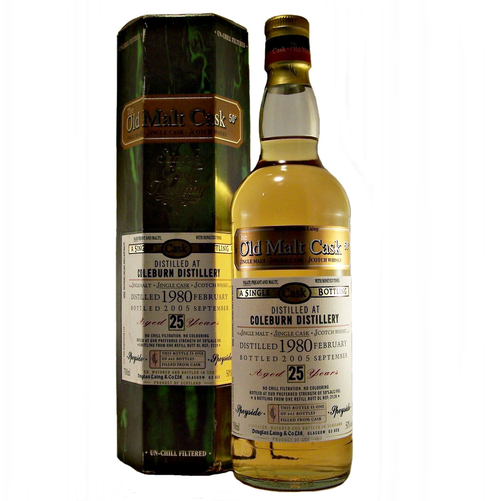 Coleburn 25 Year Old - Old Malt Cask