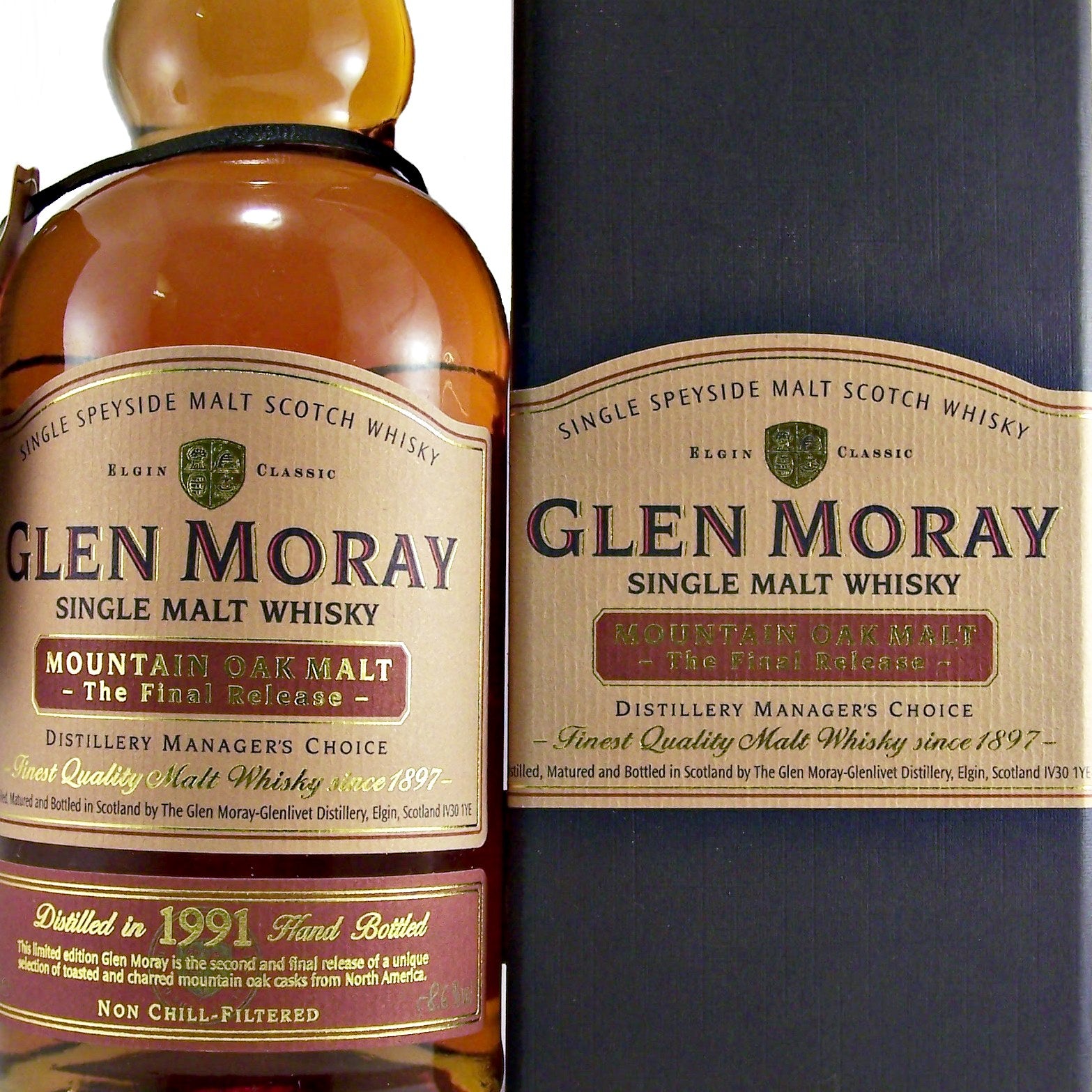 Glen Moray Mountian Oak Final Release 1991