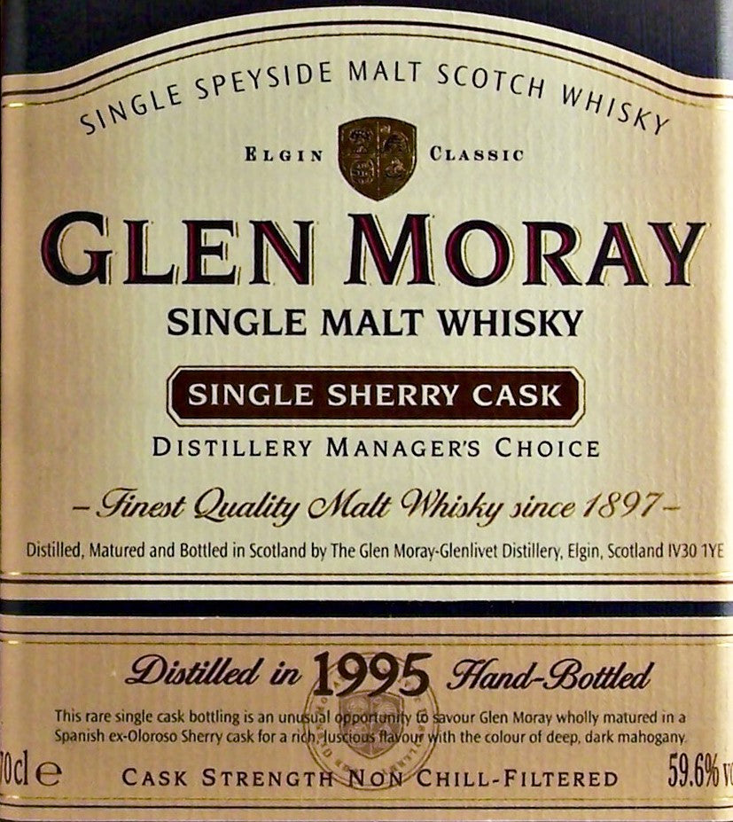 Glen Moray 1995 Single Sherry Cask