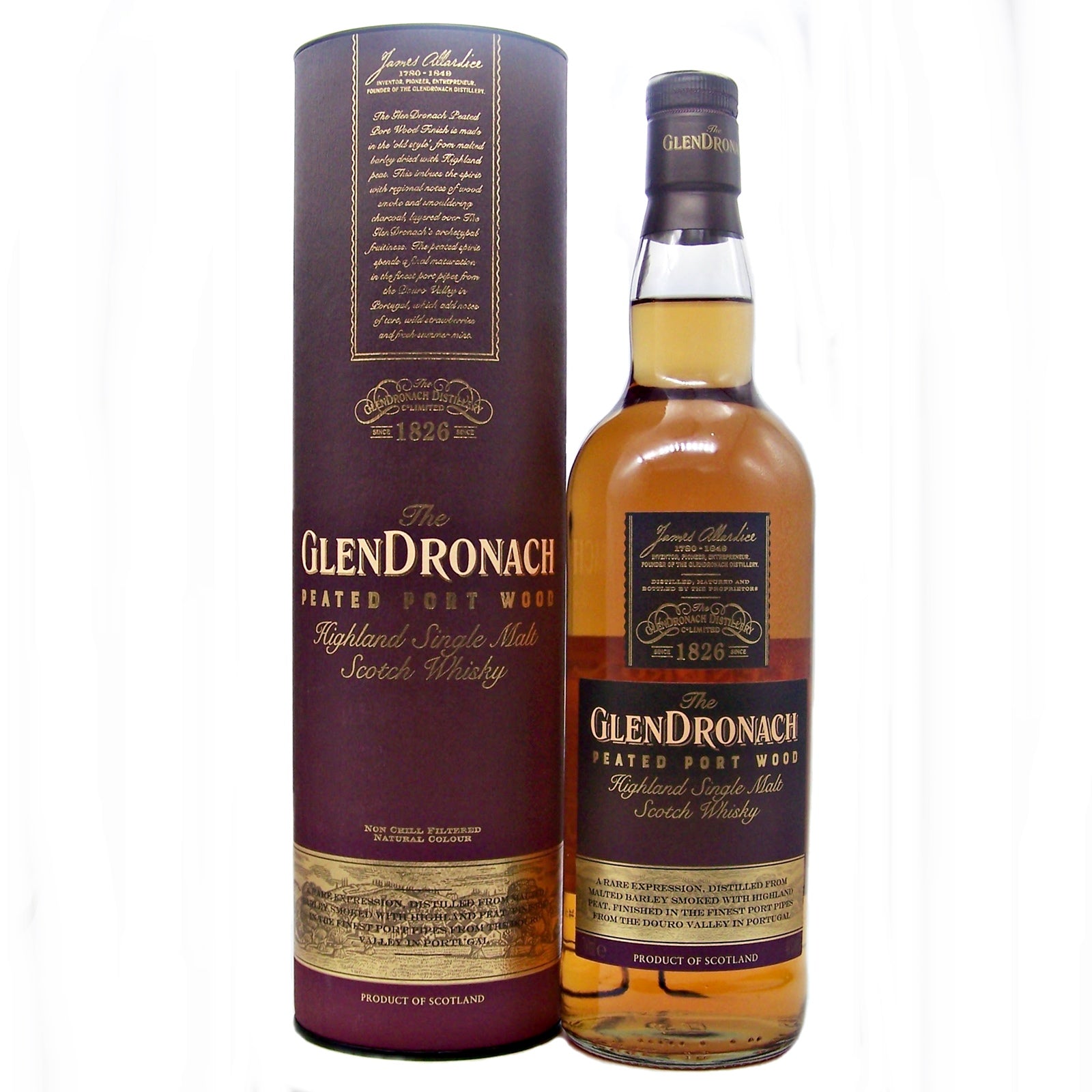 Glendronach Peated Port Wood