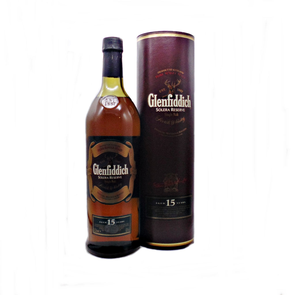 Glenfiddich 15 Year Old Solara Reserve 1 Litre