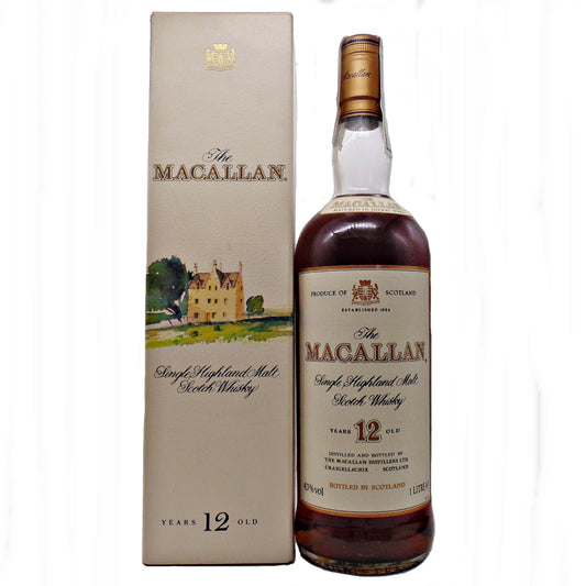 Macallan 12 Year Old  Matured in Sherry Wood