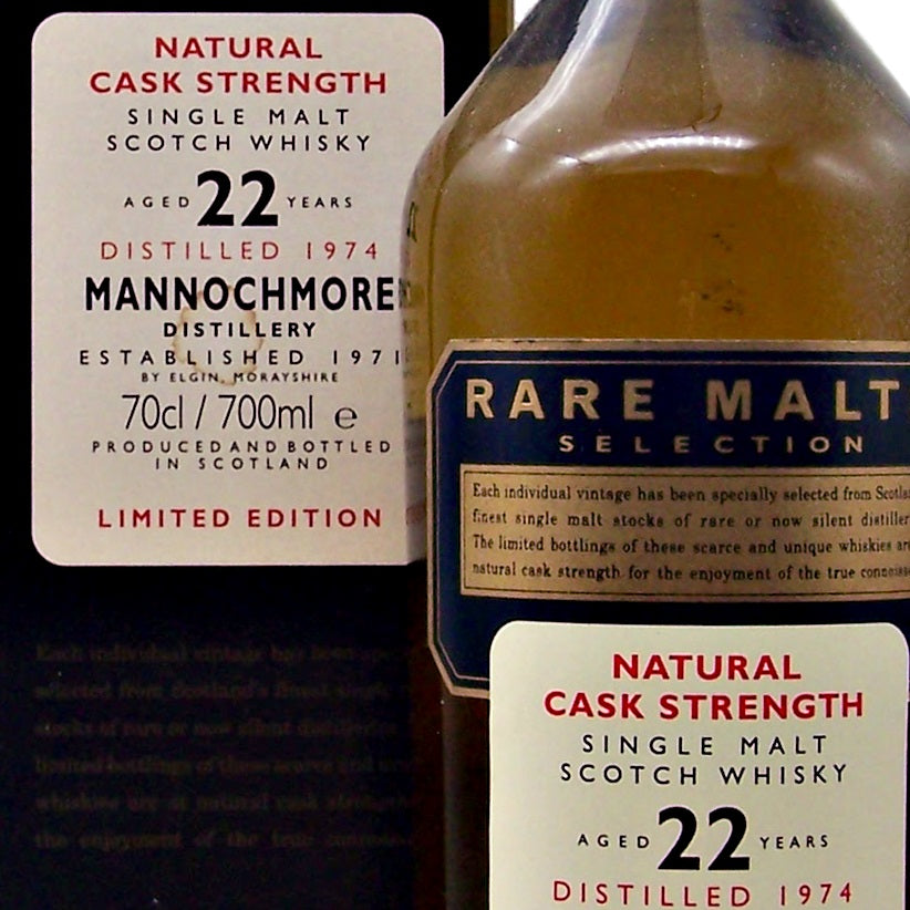 Mannochmore 22 year old Rare Malts 1974