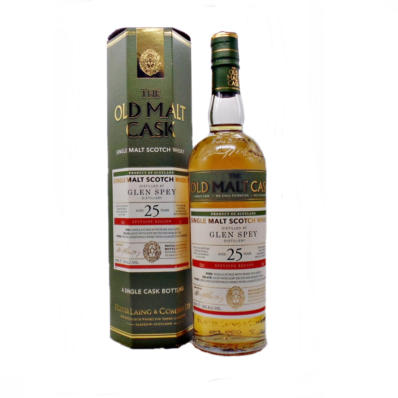 Glen Spey 25 Year Old - Old Malt Cask