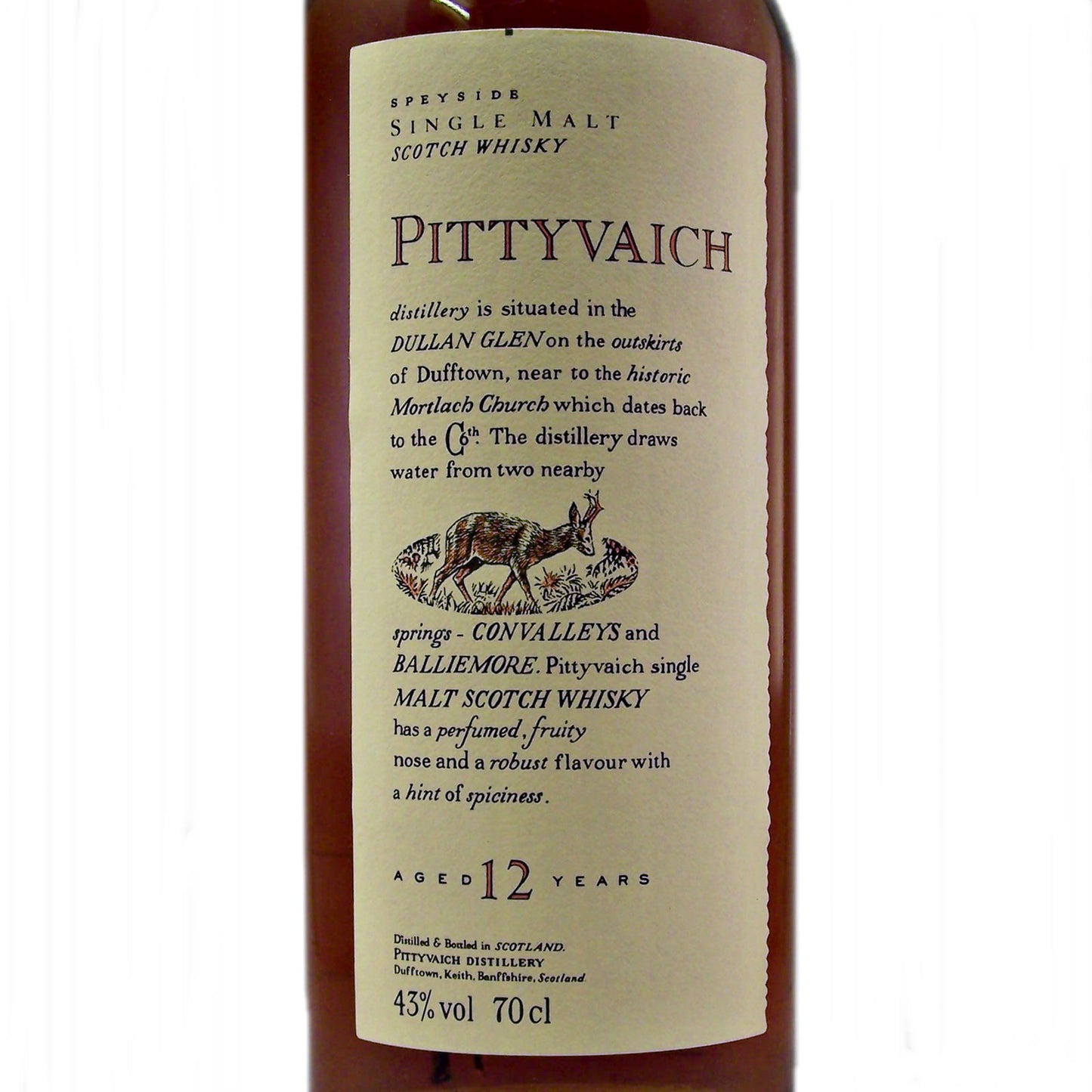 Pittyvaich Flora and Fauna 12 year old