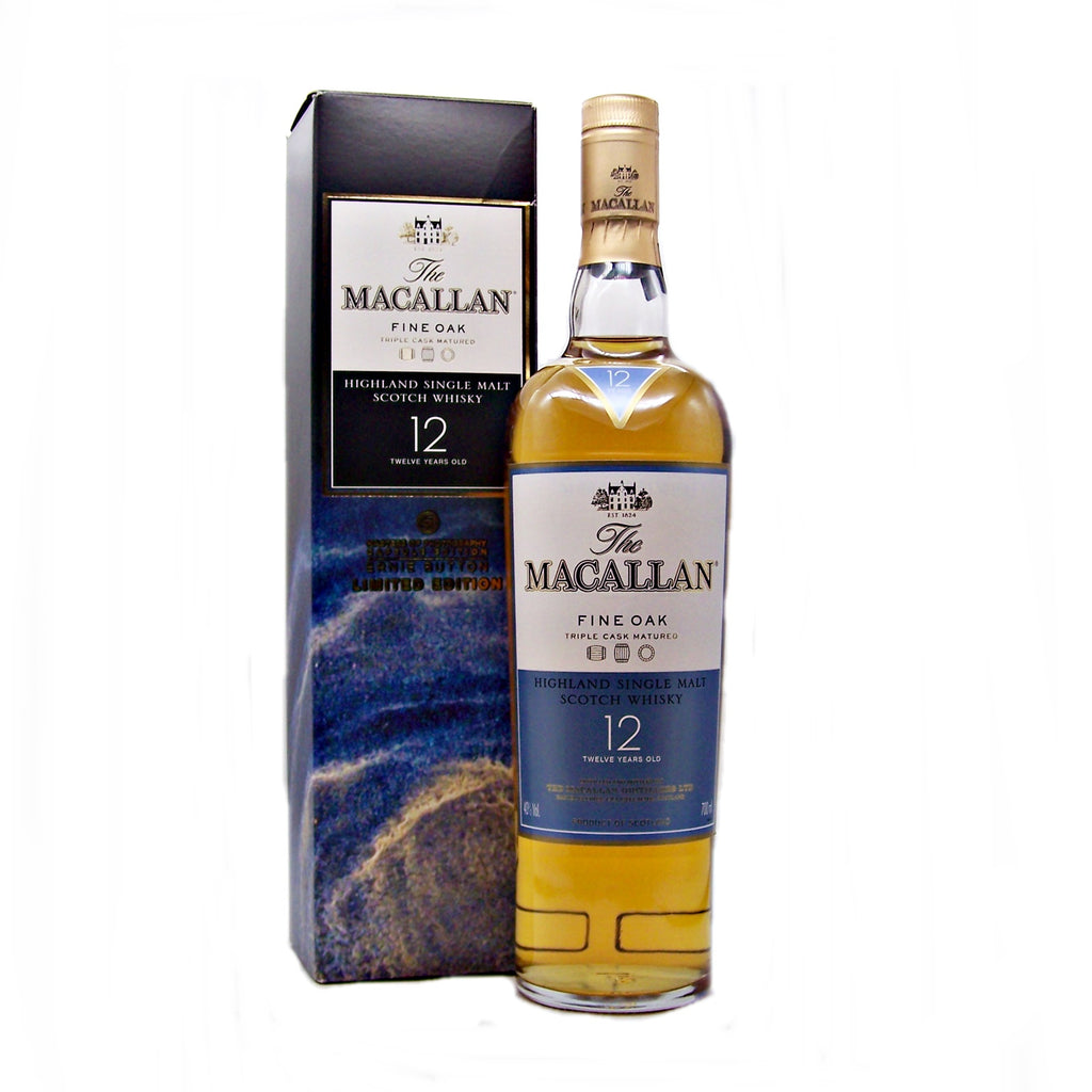 Macallan 12 year old Ernie Button Edition