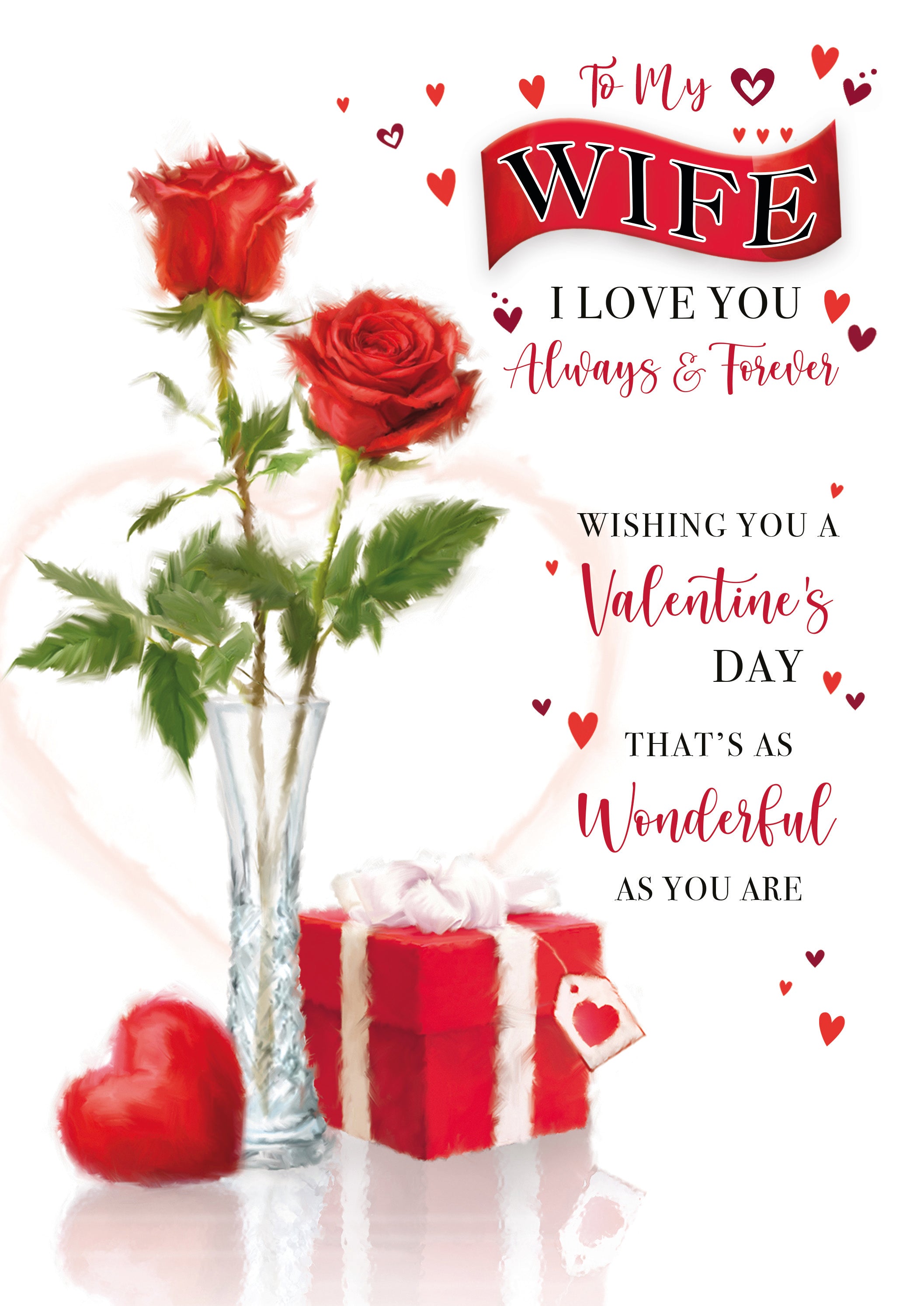 Red Rose Valentine's Day Card